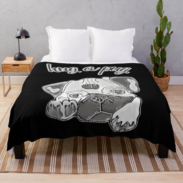 Item preview, hug a pug. cute pug designed and sold by efenem.