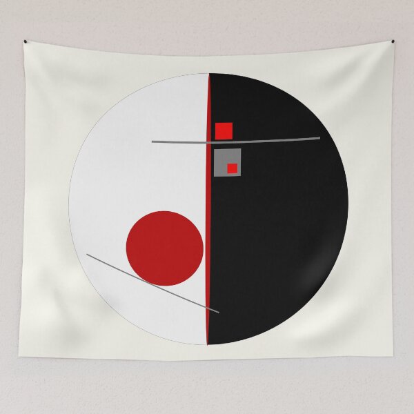 Item preview, Bauhaus Style Geometric Abstract Modern Art Design 110 (Original Artwork - not a reproduction) designed and sold by vortexatelier.
