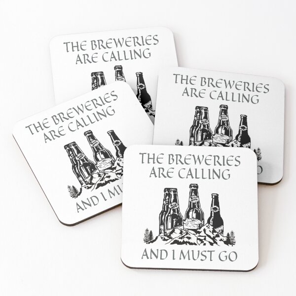 Item preview, The Breweries Are Calling And I Must Go designed and sold by curledup-cat.