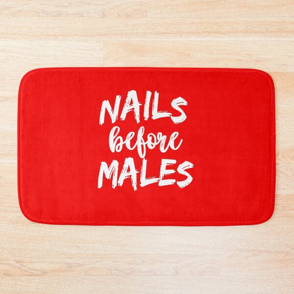 Item preview, Nails Before Males, Gift for Women, International Women's Day designed and sold by ikidyounot.