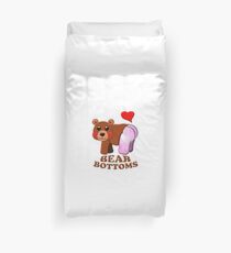 love bear bottoms Duvet Cover