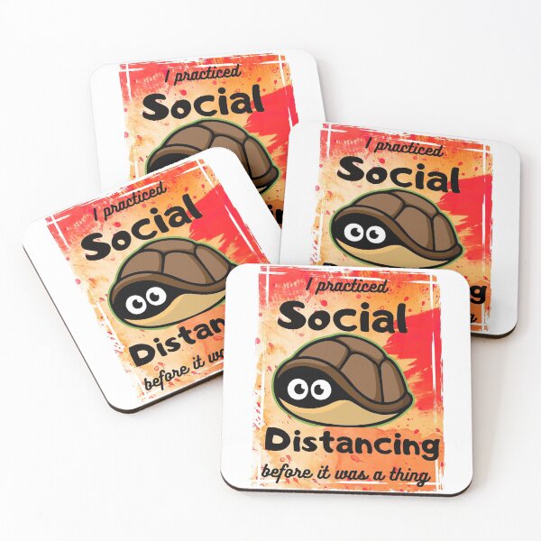Item preview, Tortoise practiced social distancing designed and sold by Cheerocki.