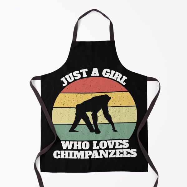 Item preview, Just A Girl Who Loves Chimpanzees designed and sold by Salvadax.