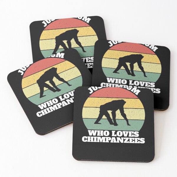 Item preview, Just A Mum Who Loves Chimpanzees designed and sold by Salvadax.