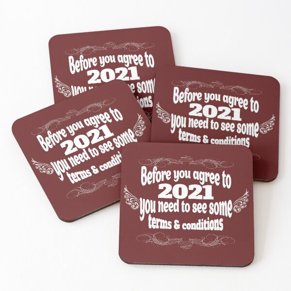Item preview, Before you agree to 2021 you need to see some terms and conditions funny quote designed and sold by vector-pro.
