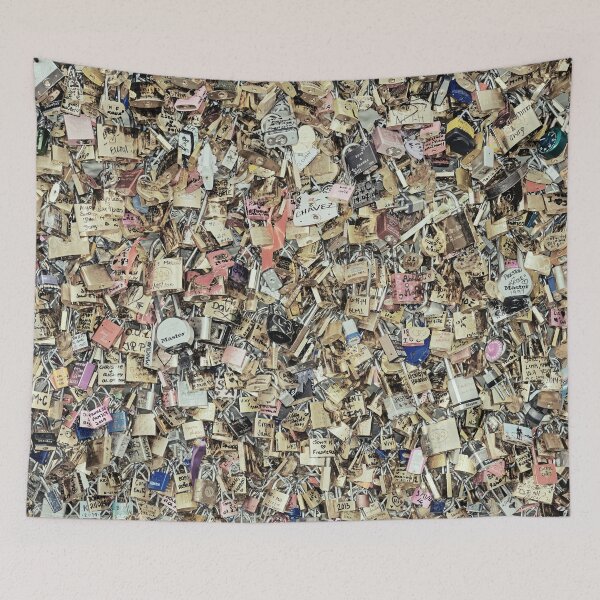 Item preview, Love locks on Pont des Arts designed and sold by Skayart.