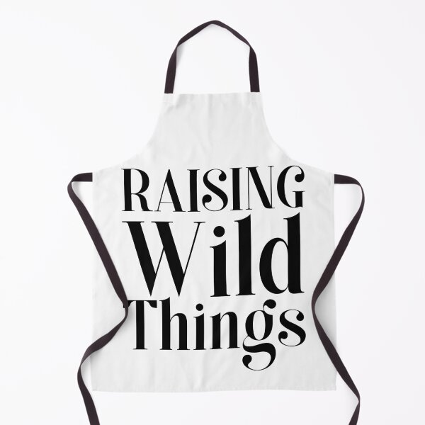 Item preview, Raising Wild Things Black Text designed and sold by SweetAndSpice.