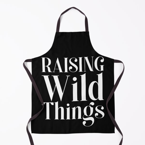 Item preview, Raising Wild Things White Text designed and sold by SweetAndSpice.
