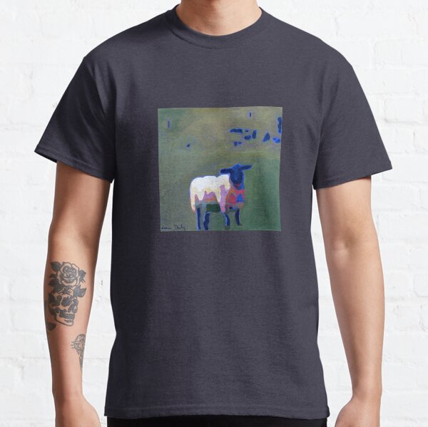 Sheep, Stone Wall Classic T-Shirt