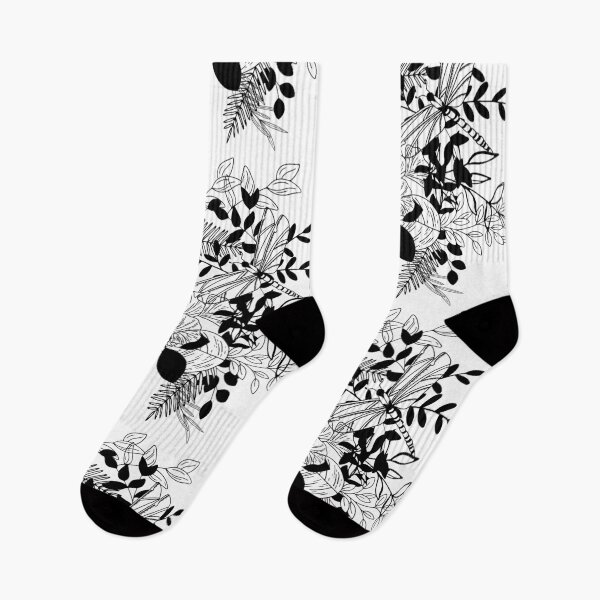 Item preview, Black and White Plants and Dragon Fly designed and sold by zanybay.