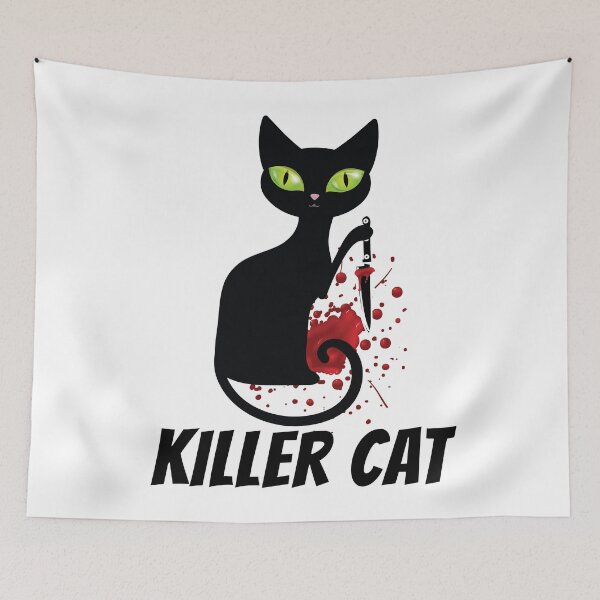 Item preview, Killer Cat designed and sold by DELMEO.