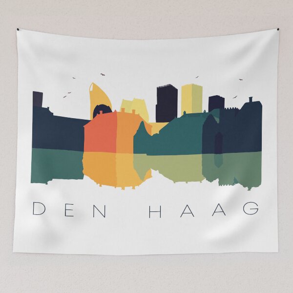 Item preview, Den Haag - The Hague Skyline  designed and sold by VeronArtLab.