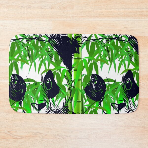 Item preview, Chinese panda bamboo designed and sold by AJSkinnerPrints.
