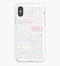 BTS Lyrics iPhone Case