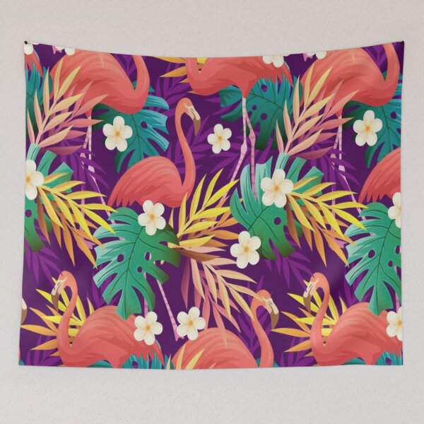 Item preview, Motif Flamant Rose designed and sold by Ristinga.