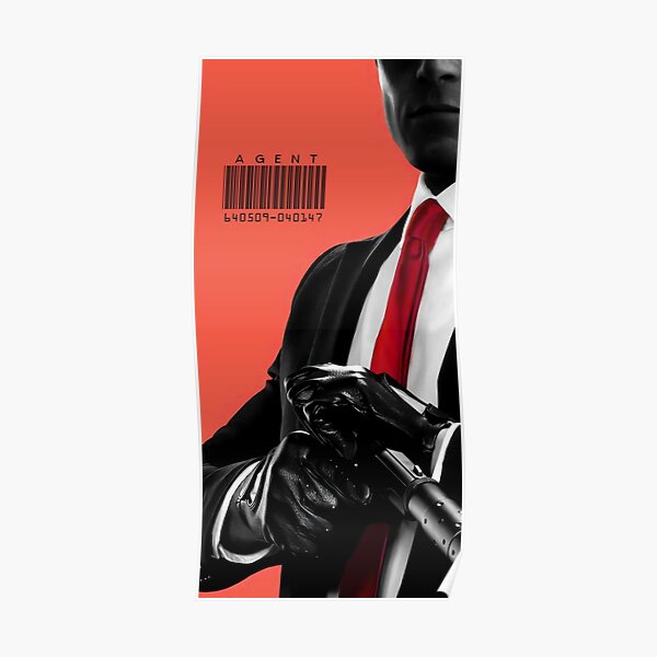 Agent 47 Posters Redbubble