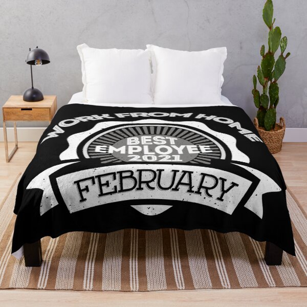 Item preview, work from home best employee of february 2021 - gift for the best employee of the month designed and sold by hyggekrog.