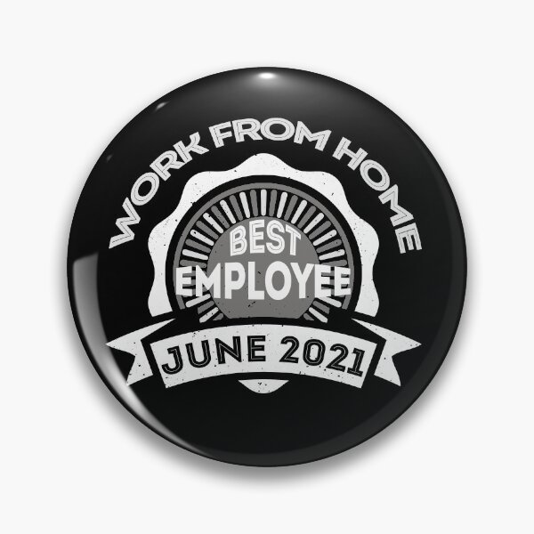 Item preview, Work from home best employee of june 2021 - gift for the best employee of the month designed and sold by hyggekrog.