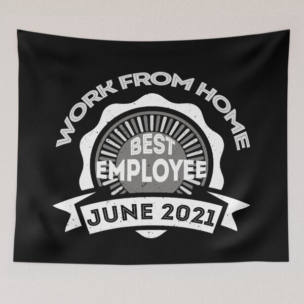 Item preview, Work from home best employee of june 2021 - gift for the best employee of the month designed and sold by hyggekrog.