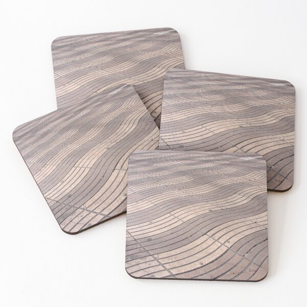 Item preview, Wave Pattern Pavement of La Rambla designed and sold by Anyarnia.
