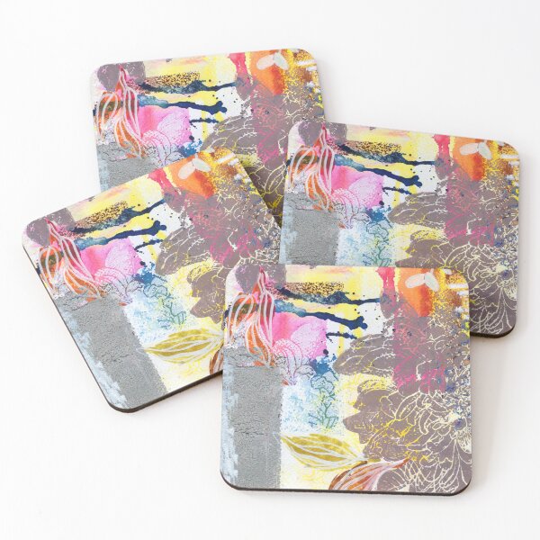 Item preview, silver dahlias in abstract N.o 2 designed and sold by kosarandrea.