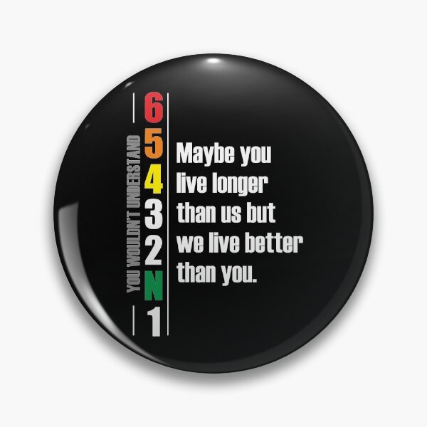 Item preview, 1N23456 Maybe you live longer than us but we live better than you. Motorcycle Designe designed and sold by Decalium.