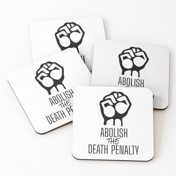 Item preview, Abolish The Death Penalty - Leftist Art - Raised Protest Fist Design designed and sold by RockFireMerch.
