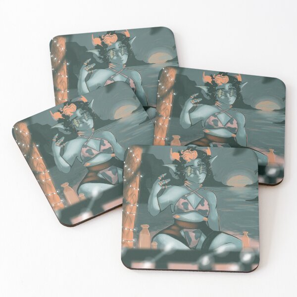 Item preview, Homestuck Eridan Ampora Cow Bikini designed and sold by LibetsDelae.
