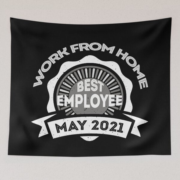 Item preview, Work from home best employee of May 2021 - gift for the best employee of the month designed and sold by hyggekrog.