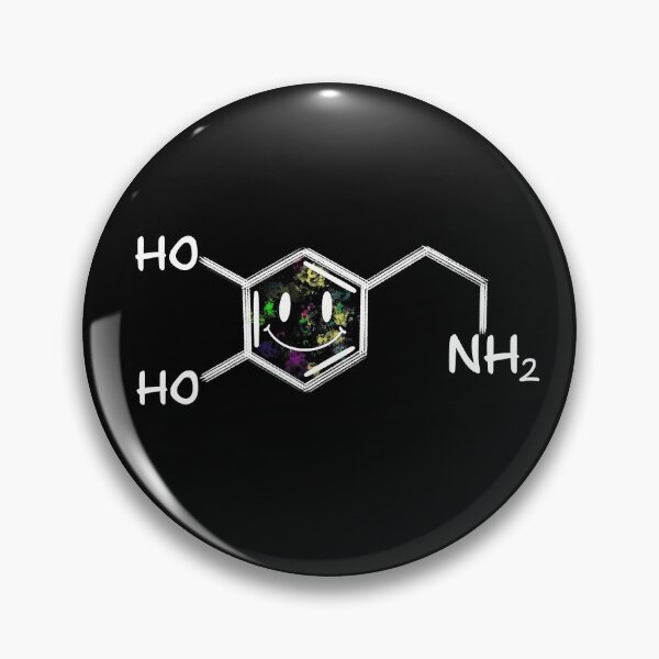 Item preview, Dopamine the happiness hormone designed and sold by mstattooart.