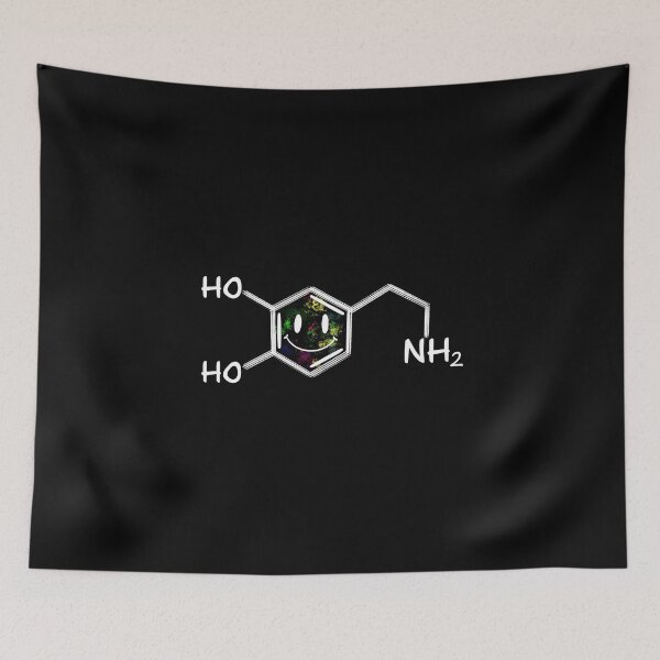 Item preview, Dopamine the happiness hormone designed and sold by mstattooart.