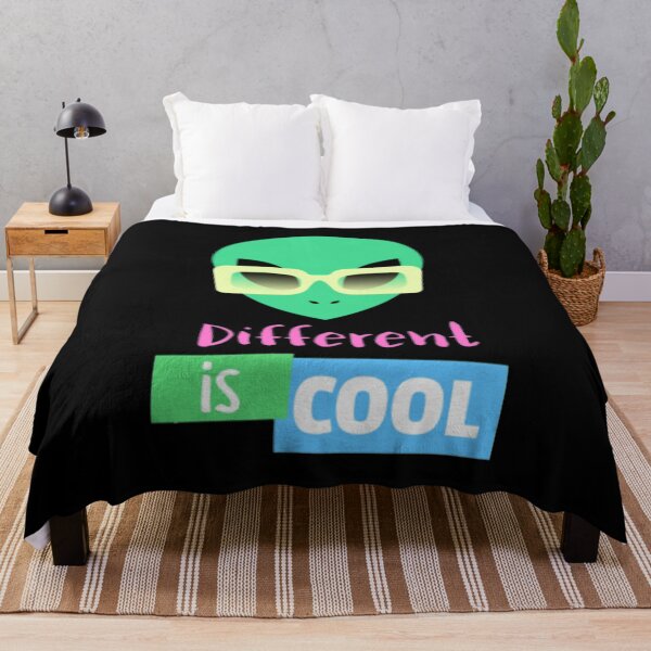 Item preview, Different is Cool. Alien. Autism Acceptance designed and sold by Hilomind.