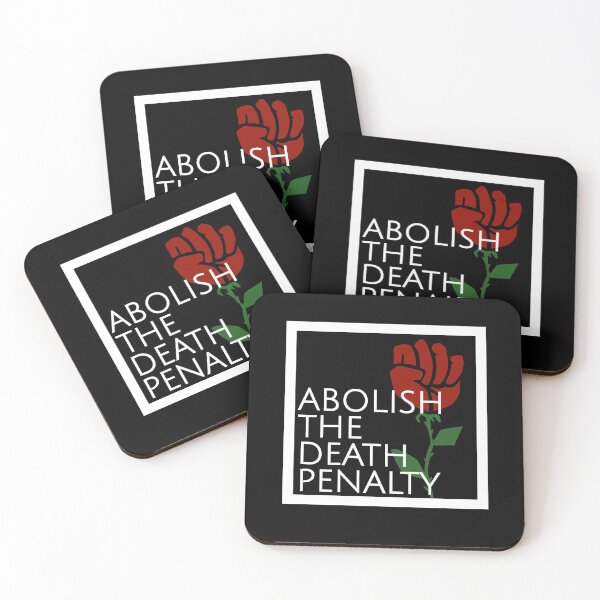 Item preview, Leftist Abolish The Death Penalty - Socialist Rose Fist Protest Design - Liberal Progressive designed and sold by RockFireMerch.