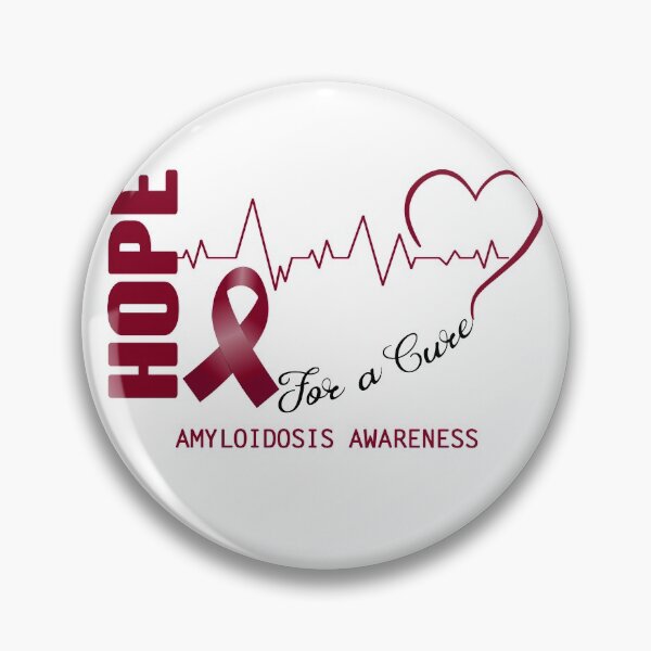 Item preview, Hope For A Cure Amyloidosis Awareness designed and sold by frechettee.
