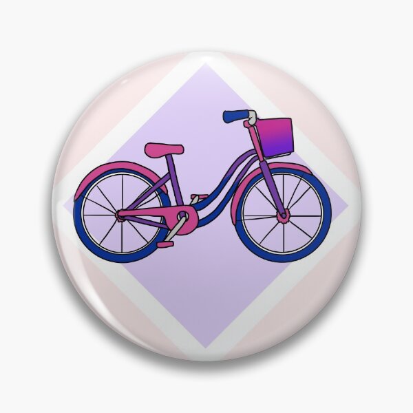Item preview, BIcycle--Purple Background designed and sold by nicheVda.