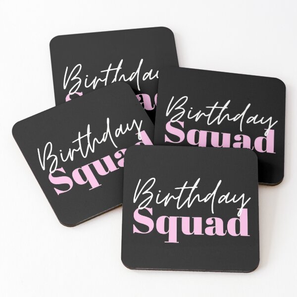 Item preview, Birthday Squad designed and sold by SunfullyYours.