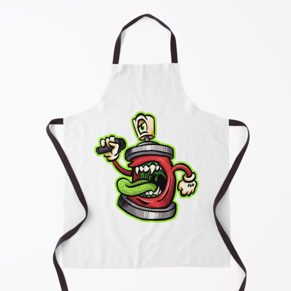 Item preview, Crazy Spray Can Monster MC designed and sold by Aaron Lodder.