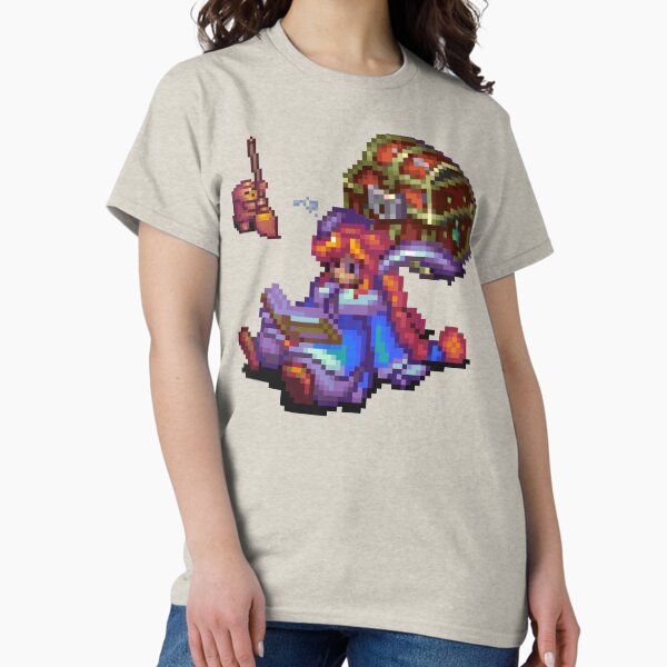 Vista previa del artículo con la obra «Momo, cariño, cofre del tesoro, Breath of Fire 3 ブレス オブ ファイアIII», diseñado y vendido por auntrl.