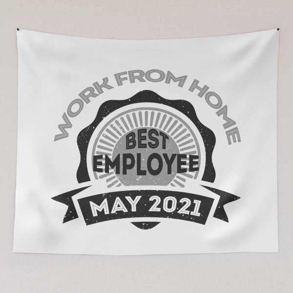 Item preview, Work from home best employee of May 2021 - gift for the best employee of the month designed and sold by hyggekrog.