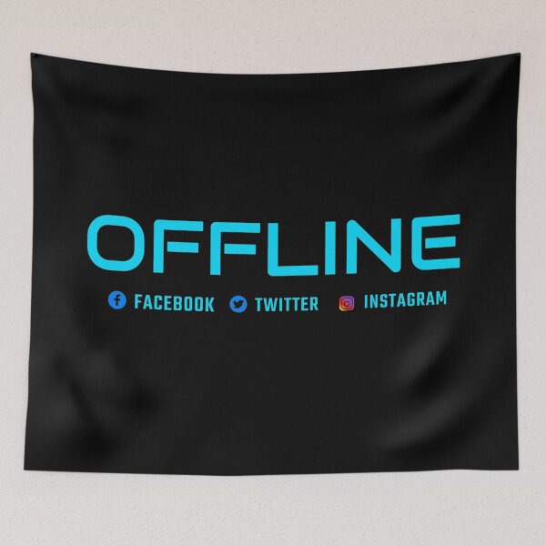 Item preview, Offline - Disconnected from Social Media  designed and sold by clubtee.
