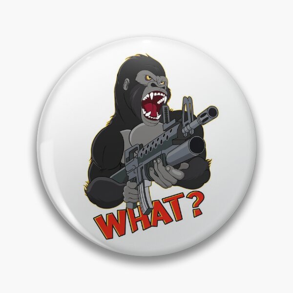Artikelvorschau, Angry Gorilla Furious Silverback Design entworfen und verkauft von Shoppy Vista.