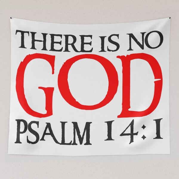 Item preview, Psalm 14:1 designed and sold by plushism.