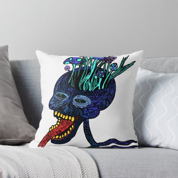 Item preview, Wild psychedelic Skull Art Custom Design designed and sold by powerpoint45.