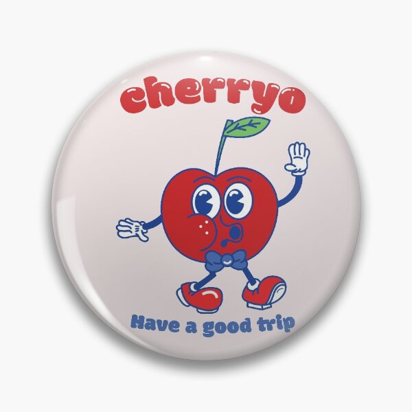 Item preview, Cherryo , Have a Good Trip , cherry T-shirt and Stickers designed and sold by Seimbangseirama.