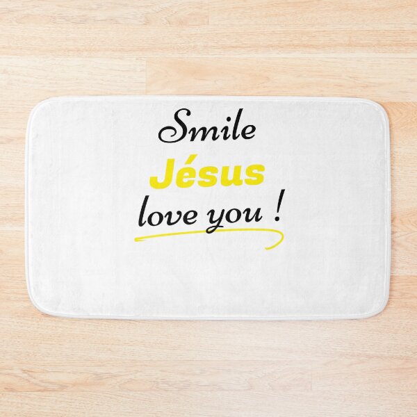 Item preview, Smile jesus love you designed and sold by malo Barbier.