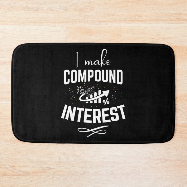 Item preview, I make compound interest shirts gifts and products designed and sold by glitchman2.
