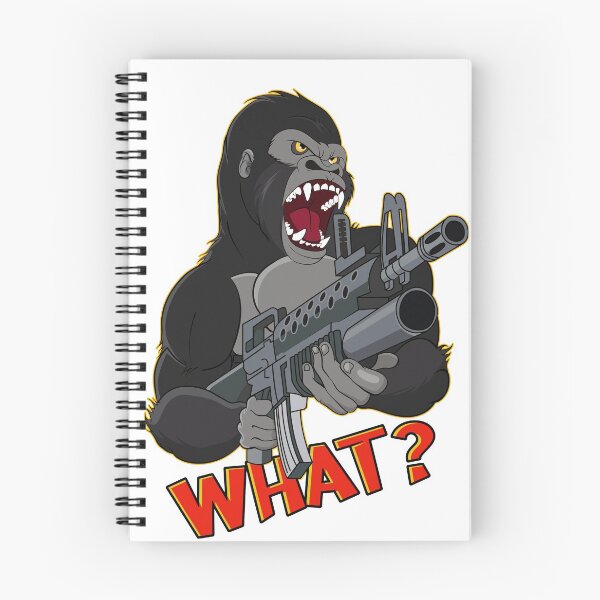 Item preview, Angry Gorilla Furious Silverback Design designed and sold by Shoppy  Vista.