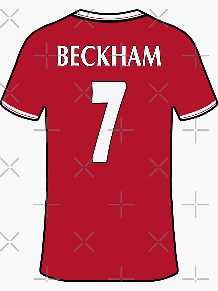 Retro Manchester United 98/99 Jersey Soccer Football Shirt, David Beckham  jersey