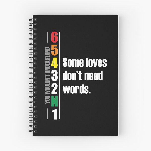 Item preview, 1N23456 Some loves don't need words. Motorcycle Design designed and sold by Decalium.