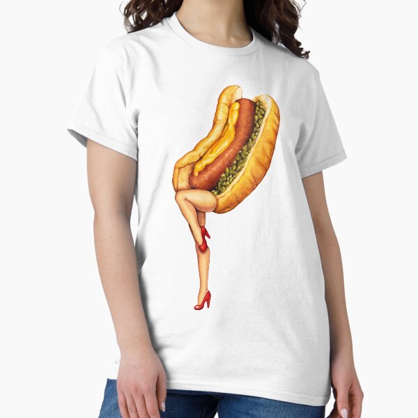 Item preview, Let's All Go to the Lobby - Hot Dog Girl designed and sold by Kelly  Gilleran.